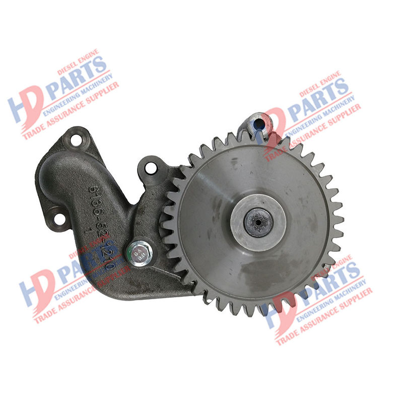 6D105 PC200-3 Αντλία λαδιού κινητήρα 6136-52-1210 6136-52-1100 Κατάλληλο για εξαρτήματα κινητήρων ντίζελ KOMATSU