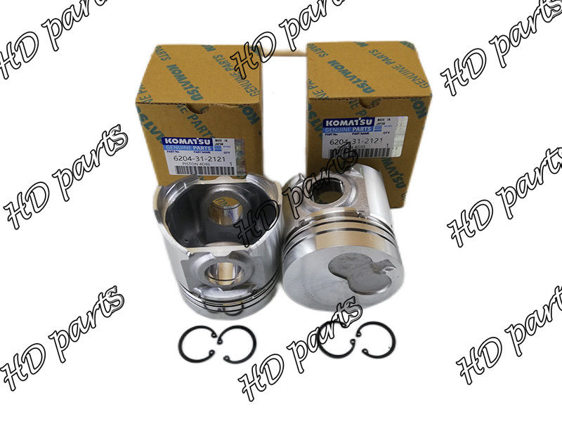 4d95s-W-1 έμβολο 6202-32-2140 6201-32-2121 μηχανών diesel 104mm υψηλό για τη KOMATSU
