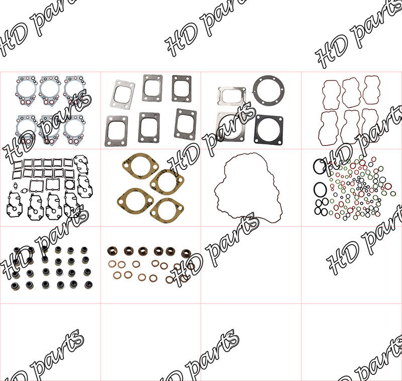 6D140-2 η εξάρτηση 6217-K1-9900 επισκευής στολισμάτων για τη μηχανή της KOMATSU επισκευάζει τα μέρη καθορισμένα