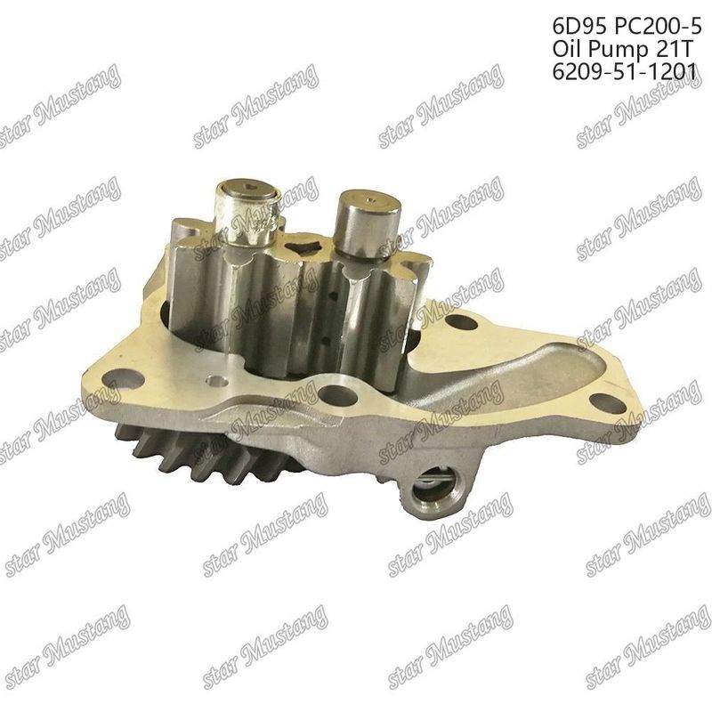 6d95 Pc200-5 Αντλία πετρελαίου κινητήρα 6209-51-1201 Κατάλληλη για τμήματα κινητήρων ντίζελ Komatsu