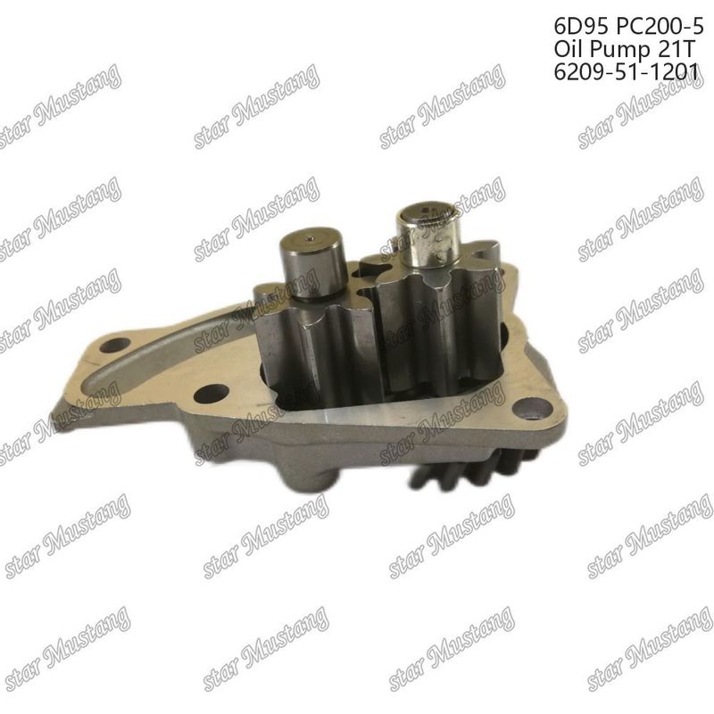 6d95 Pc200-5 Αντλία πετρελαίου κινητήρα 6209-51-1201 Κατάλληλη για τμήματα κινητήρων ντίζελ Komatsu