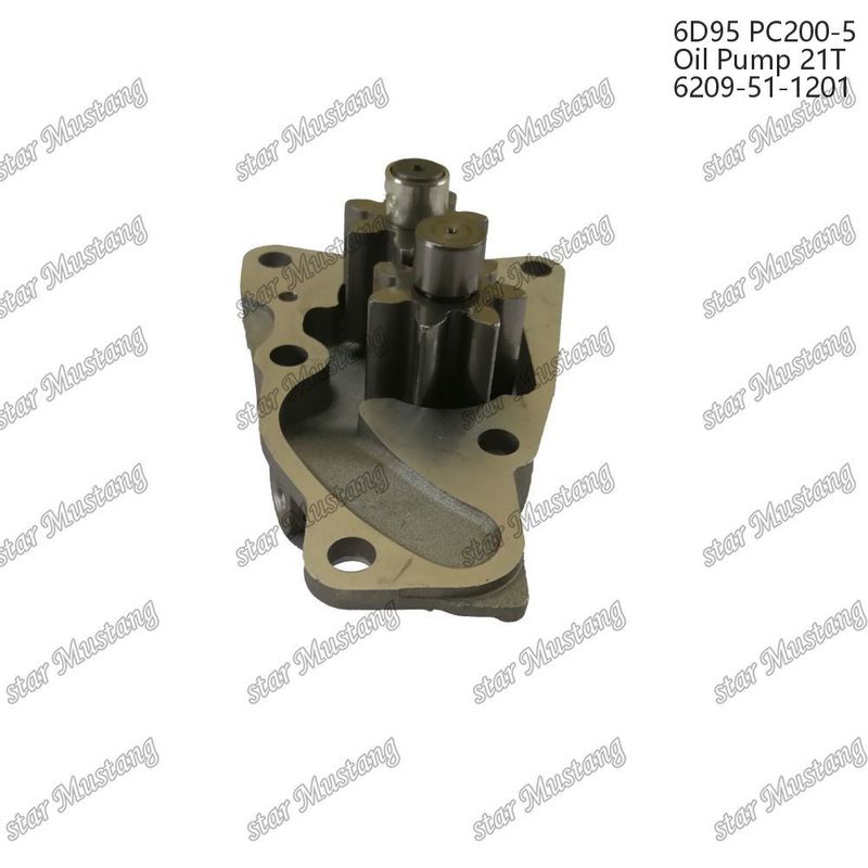 6d95 Pc200-5 Αντλία πετρελαίου κινητήρα 6209-51-1201 Κατάλληλη για τμήματα κινητήρων ντίζελ Komatsu