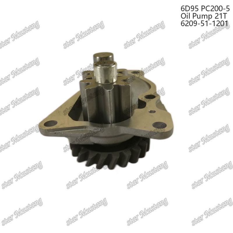 6d95 Pc200-5 Αντλία πετρελαίου κινητήρα 6209-51-1201 Κατάλληλη για τμήματα κινητήρων ντίζελ Komatsu