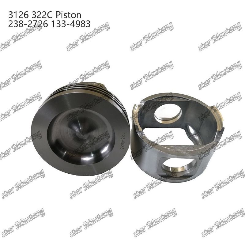 Πιστόν 3126 322C Θάλαμος καύσης 74mm 238-2726 133-4983 Κατάλληλο για μέρη κινητήρων ντίζελ Caterpillar