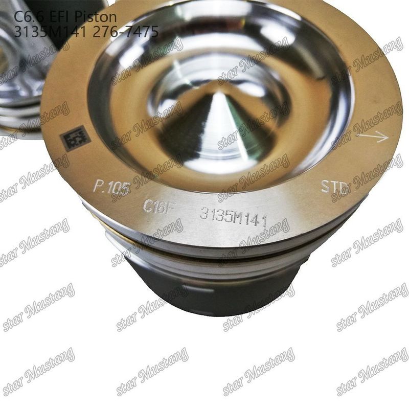 Πιστόν C6.6 EFI 3135M141 276-7475 Για εκσκαφείς Perkins Caterpillar και μηχανικό εξοπλισμό