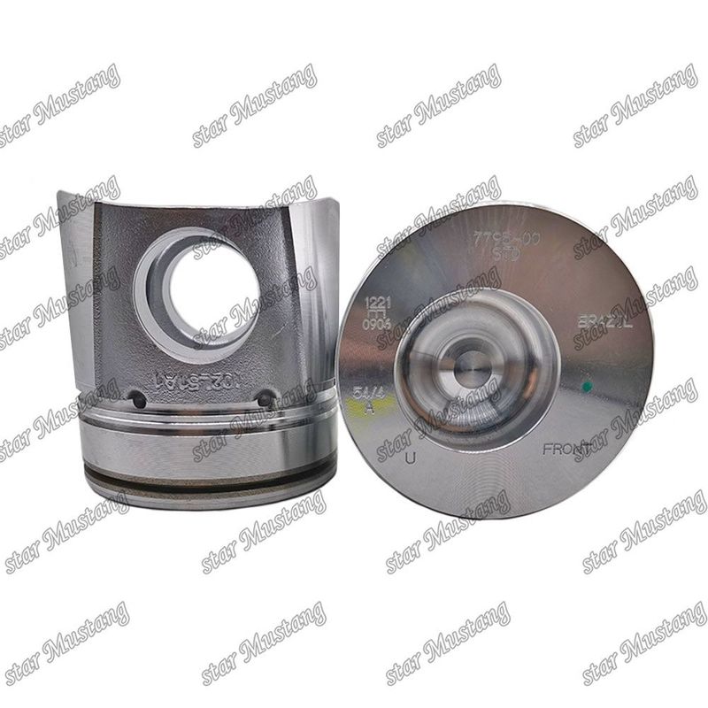 Πιστόνας 4BT 4D102 6BT 6BT5.9 6D102 50mm Θάλαμος καύσης 6738-31-2110 6738-31-2111 3957795 3807795 Για την Cummins Komatsu