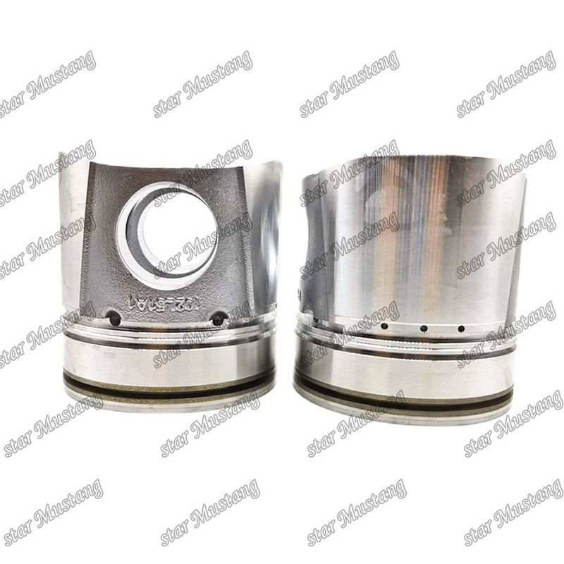 Πιστόνας 4BT 4D102 6BT 6BT5.9 6D102 50mm Θάλαμος καύσης 6738-31-2110 6738-31-2111 3957795 3807795 Για την Cummins Komatsu