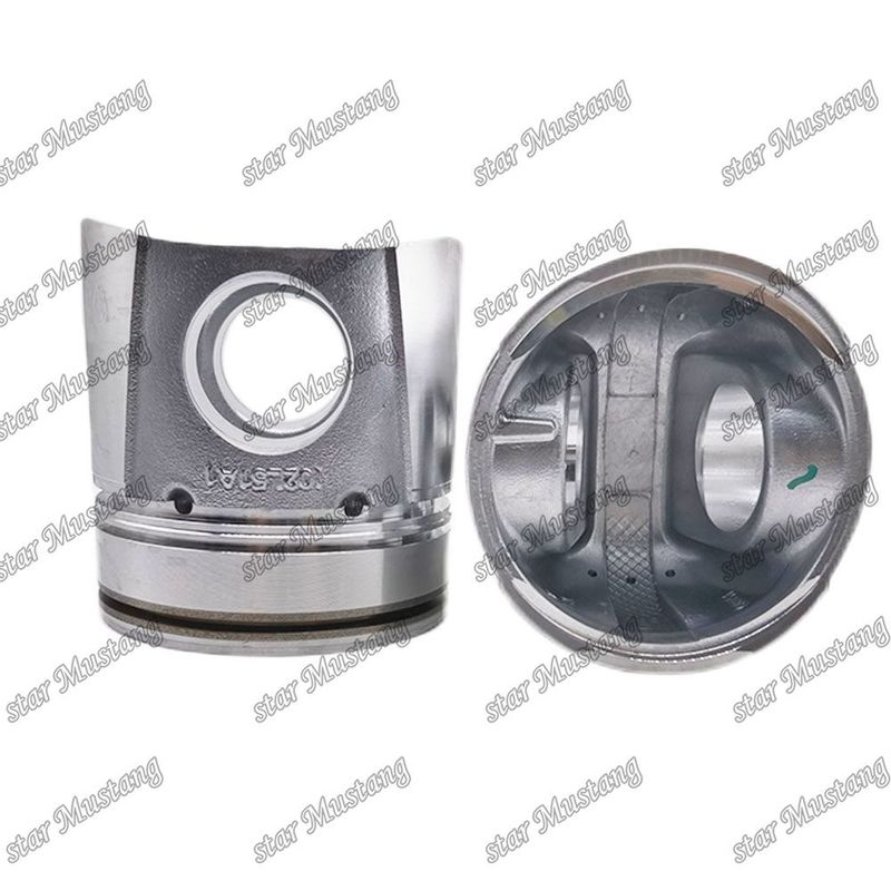 Πιστόνας 4BT 4D102 6BT 6BT5.9 6D102 50mm Θάλαμος καύσης 6738-31-2110 6738-31-2111 3957795 3807795 Για την Cummins Komatsu