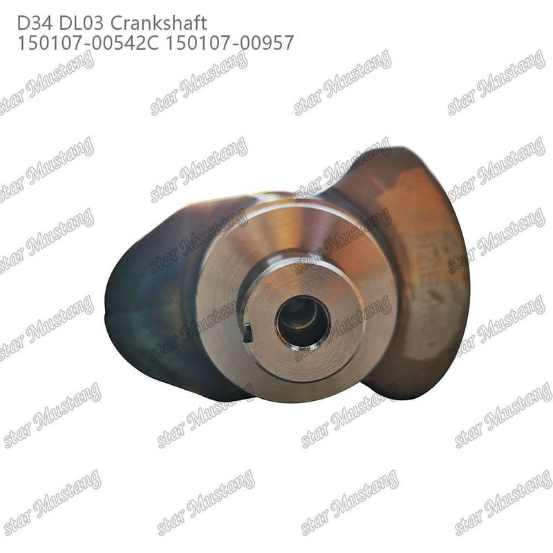 D34 DL03 Κρανκ άξονας 150107-00542C 150107-00957 Για ανταλλακτικά κινητήρα DOOSAN DAEWOO