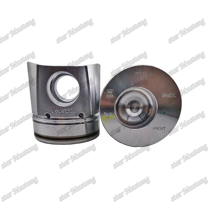 Πιστόνας 4BT 4D102 6BT 6BT5.9 6D102 50mm Θάλαμος καύσης 3957795 3807795 Για εξαρτήματα επισκευής κινητήρων ντίζελ Cummins