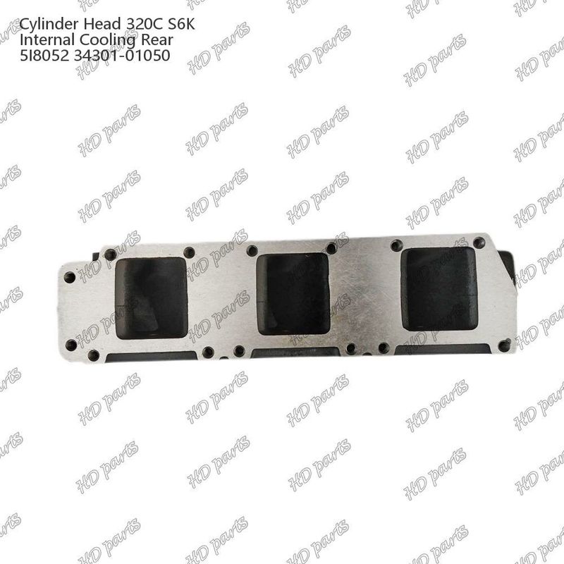 Κεφαλή κυλίνδρου 320C S6K Εσωτερική ψύξη πίσω 5I8052 34301-01050 Για ανταλλακτικά κινητήρα Mitsubishi