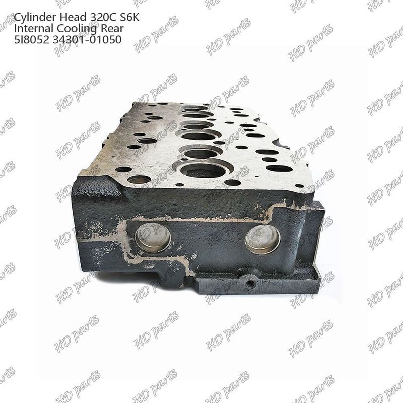 Κεφαλή κυλίνδρου 320C S6K Εσωτερική ψύξη πίσω 5I8052 34301-01050 Για ανταλλακτικά κινητήρα Mitsubishi