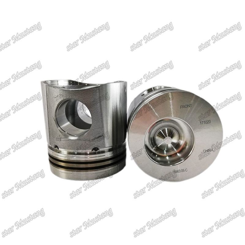 Πιστόνας 6CT 6D114 3926963 58mm Θάλαμος καύσης για εξαρτήματα επισκευής κινητήρων ντίζελ Cummins