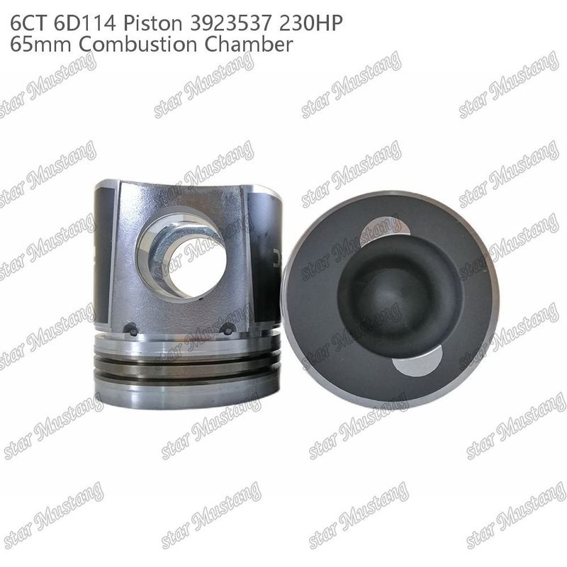 Πιστόνας 6CT 6D114 230HP 3923537 65mm Θάλαμος καύσης για εξαρτήματα επισκευής κινητήρων ντίζελ Cummins