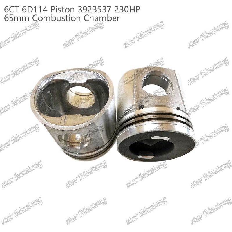 Πιστόνας 6CT 6D114 230HP 3923537 65mm Θάλαμος καύσης για εξαρτήματα επισκευής κινητήρων ντίζελ Cummins