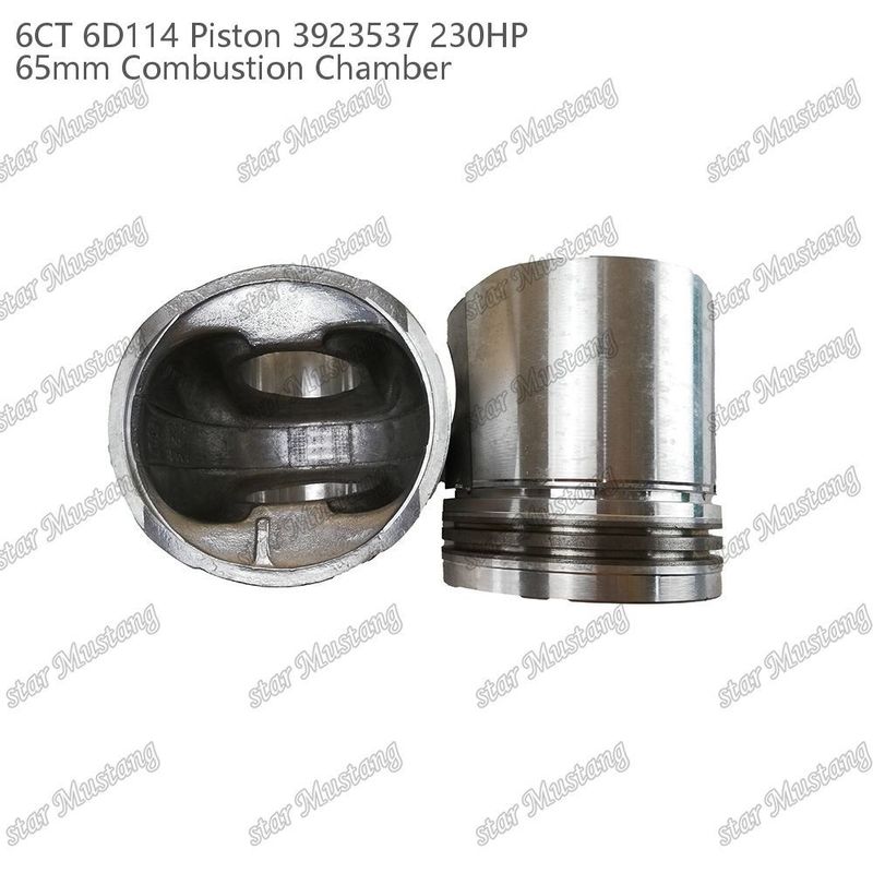 Πιστόνας 6CT 6D114 230HP 3923537 65mm Θάλαμος καύσης για εξαρτήματα επισκευής κινητήρων ντίζελ Cummins