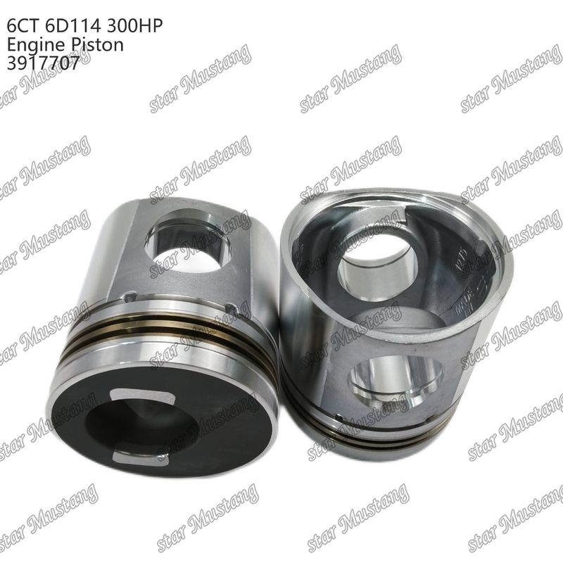 Πιστόνας 6CT 6D114 300HP 3917707 55mm Θάλαμος καύσης για εξαρτήματα επισκευής κινητήρων ντίζελ Cummins