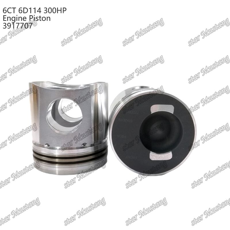 Πιστόνας 6CT 6D114 300HP 3917707 55mm Θάλαμος καύσης για εξαρτήματα επισκευής κινητήρων ντίζελ Cummins