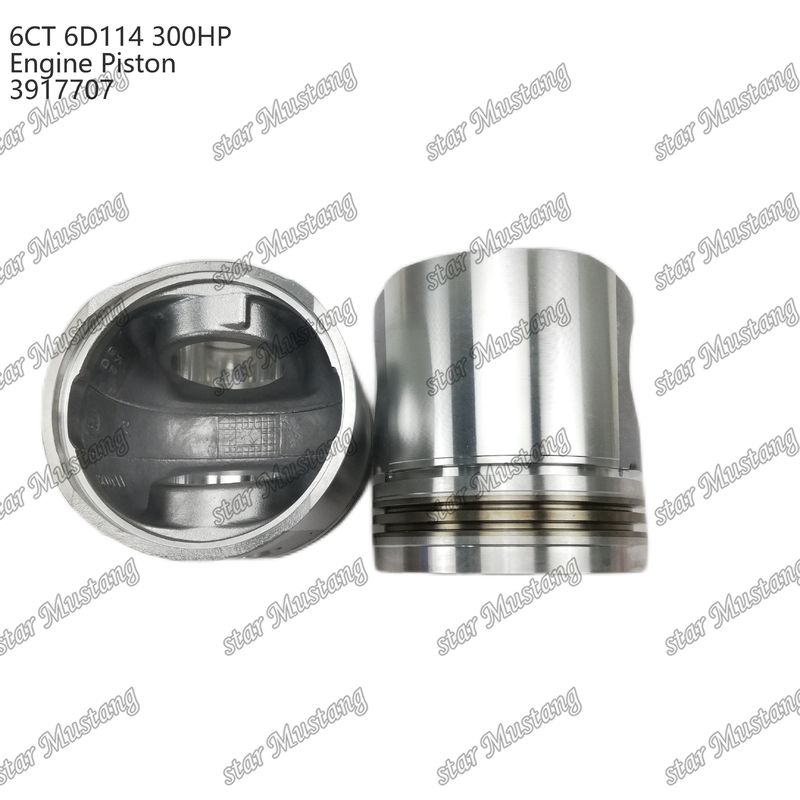 Πιστόνας 6CT 6D114 300HP 3917707 55mm Θάλαμος καύσης για εξαρτήματα επισκευής κινητήρων ντίζελ Cummins