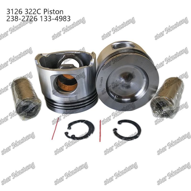 Πιστόνας με πένα 3126 322C Θάλασσα 74mm 238-2726 133-4983