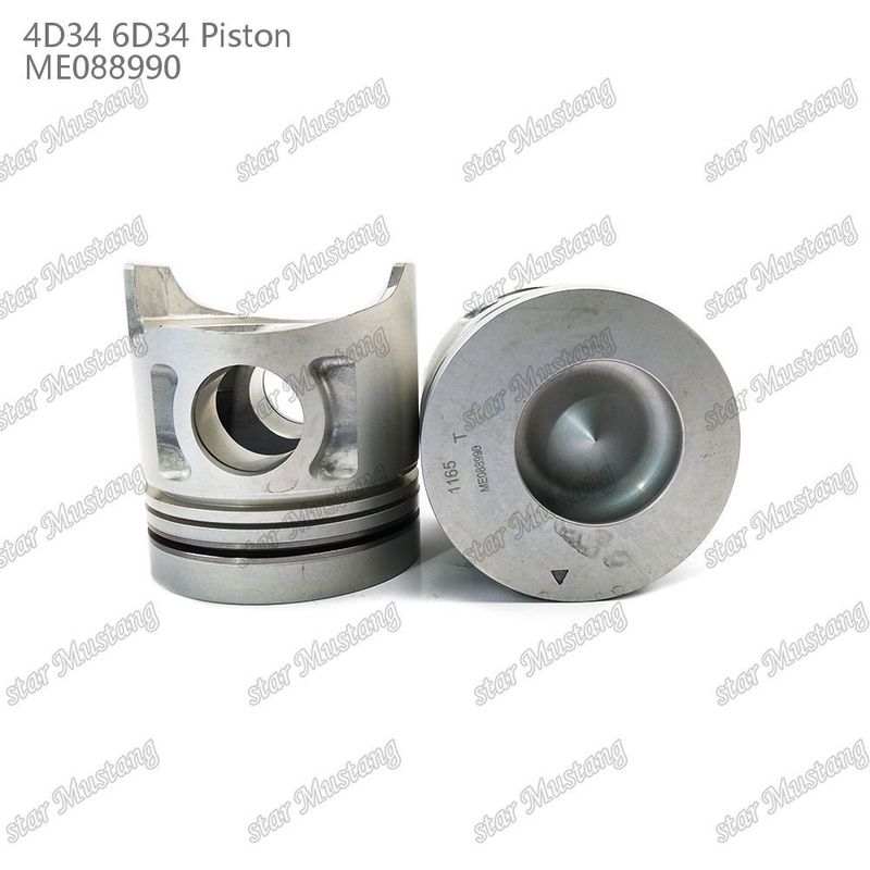 6D34 Στροφοκινητήρα Πιστόν Πιν Τρύπα 36mm Με Alfin Χωρίς λάδι Gallery ME088990 Για ανταλλακτικά κινητήρα Mitsubishi