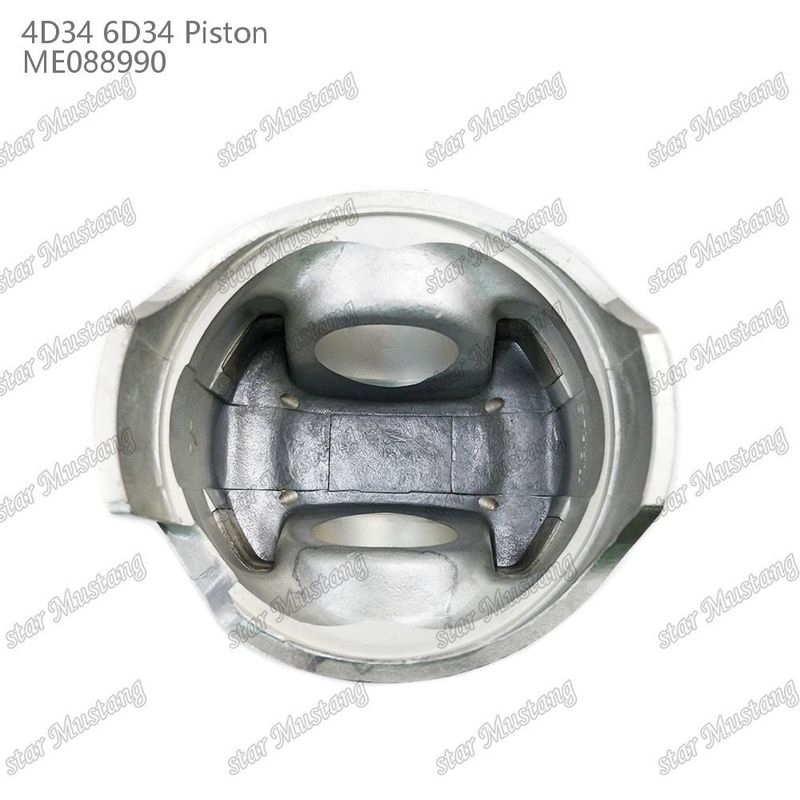6D34 Στροφοκινητήρα Πιστόν Πιν Τρύπα 36mm Με Alfin Χωρίς λάδι Gallery ME088990 Για ανταλλακτικά κινητήρα Mitsubishi