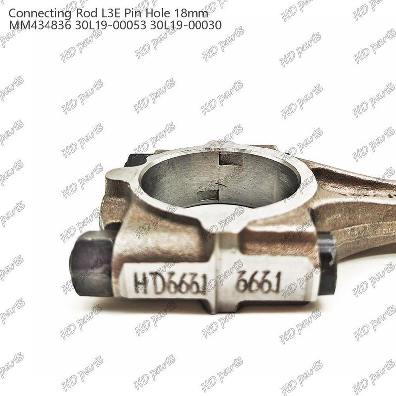 Στραβός σύνδεσης L3E τρύπα για καρφίτσες 18 mm MM434836 30L19-00053 30L19-00030 Για εξαρτήματα επισκευής κινητήρων ντίζελ Mitsubishi