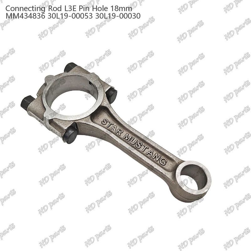 Στραβός σύνδεσης L3E τρύπα για καρφίτσες 18 mm MM434836 30L19-00053 30L19-00030 Για εξαρτήματα επισκευής κινητήρων ντίζελ Mitsubishi
