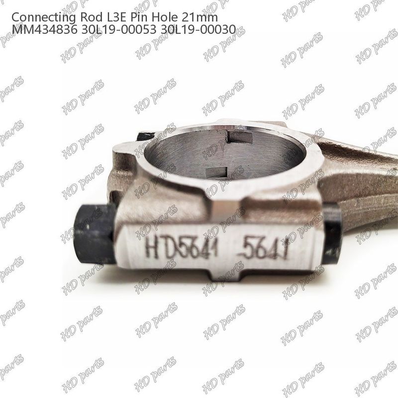 Στραβός σύνδεσης L3E τρύπα 21mm MM434836 30L19-00053 30L19-00030 Για εξαρτήματα επισκευής κινητήρων ντίζελ Mitsubishi
