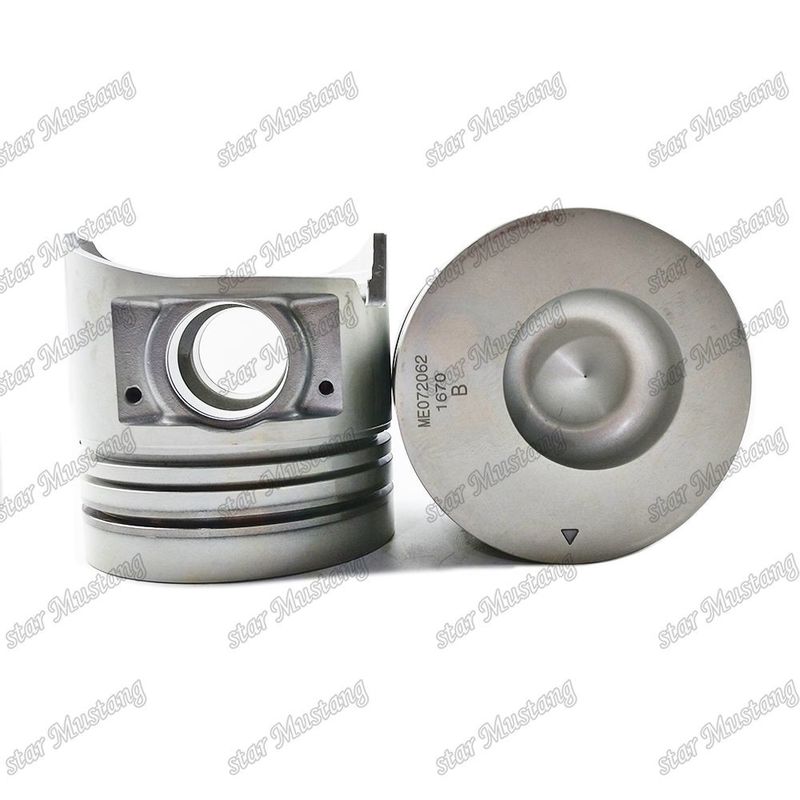 6D16 Μηχανικός θάλαμος έμβολο Μέγεθος 59mm 3×2.5×4mm Τρύπα πιν 38mm ME072062 ME072064 Για ανταλλακτικά κινητήρα Mitsubishi