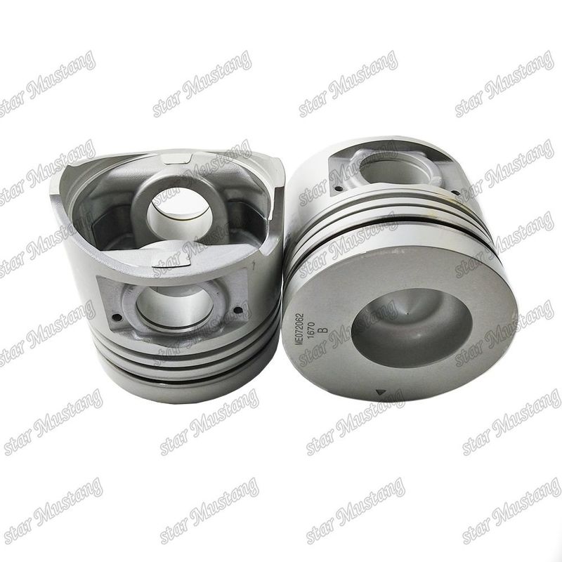 6D16 Μηχανικός θάλαμος έμβολο Μέγεθος 59mm 3×2.5×4mm Τρύπα πιν 38mm ME072062 ME072064 Για ανταλλακτικά κινητήρα Mitsubishi