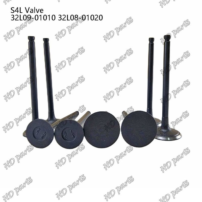 Βαλβίδα S4L IN 32L09-01010 EX 32L08-01020 Για εξαρτήματα επισκευής κινητήρων ντίζελ Mitsubishi