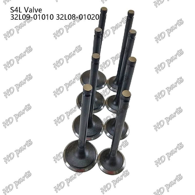Βαλβίδα S4L IN 32L09-01010 EX 32L08-01020 Για εξαρτήματα επισκευής κινητήρων ντίζελ Mitsubishi