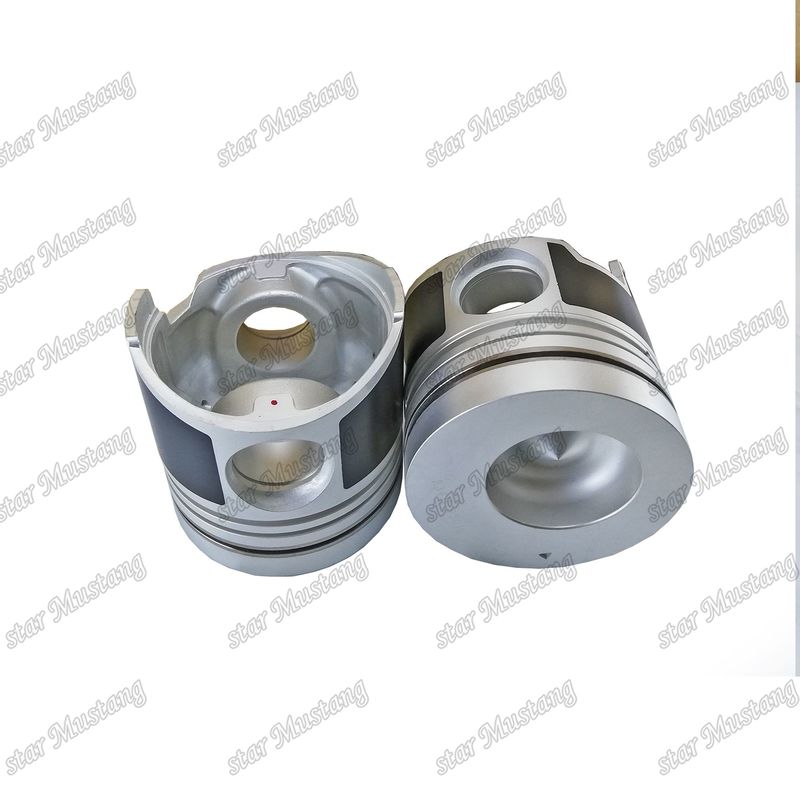 6D16T Κεφαλαία έμβολο κινητήρα 62,5mm 3kx2,5x4mm Τρύπα πιν 38mm ME072065 23411-93C10 Για ανταλλακτικά κινητήρα Mitsubishi