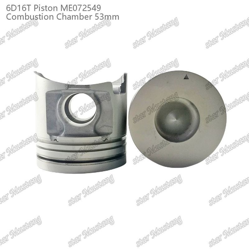 6D16T-24V κινητήρα Πιστονικό θάλαμο Μέγεθος 53mm 3kx2.5x4mm Τρύπα πιν 38mm ME072549 Για ανταλλακτικά κινητήρα Mitsubishi