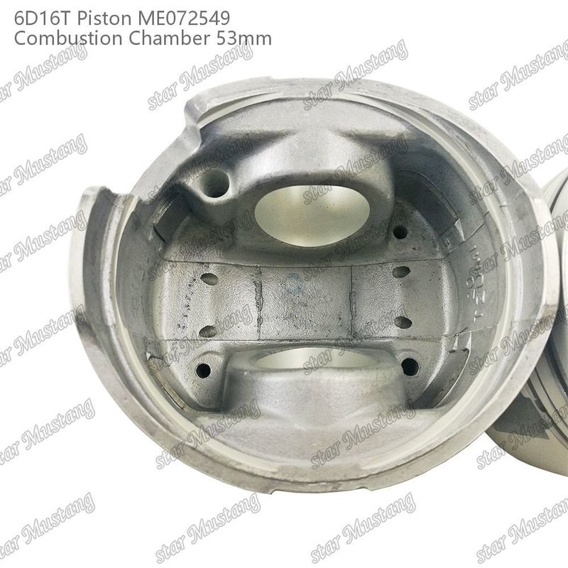 6D16T-24V κινητήρα Πιστονικό θάλαμο Μέγεθος 53mm 3kx2.5x4mm Τρύπα πιν 38mm ME072549 Για ανταλλακτικά κινητήρα Mitsubishi