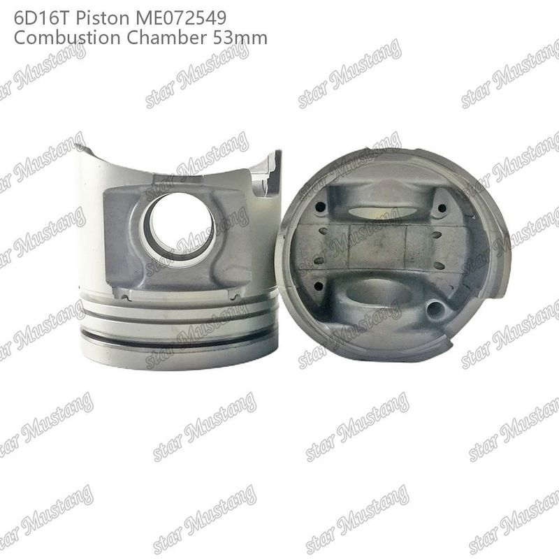 6D16T-24V κινητήρα Πιστονικό θάλαμο Μέγεθος 53mm 3kx2.5x4mm Τρύπα πιν 38mm ME072549 Για ανταλλακτικά κινητήρα Mitsubishi