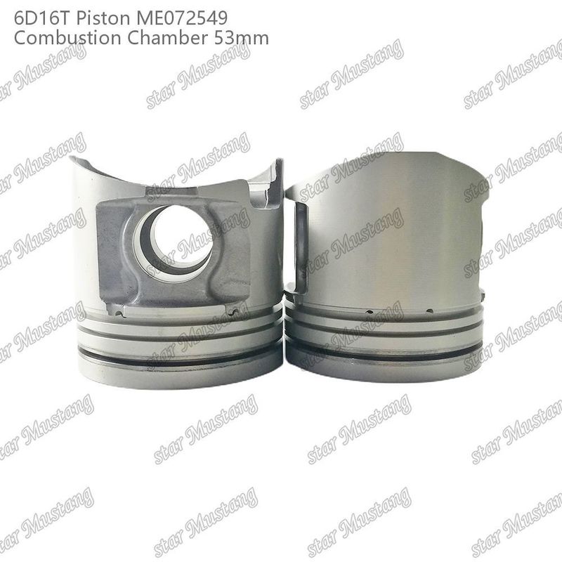 6D16T-24V κινητήρα Πιστονικό θάλαμο Μέγεθος 53mm 3kx2.5x4mm Τρύπα πιν 38mm ME072549 Για ανταλλακτικά κινητήρα Mitsubishi