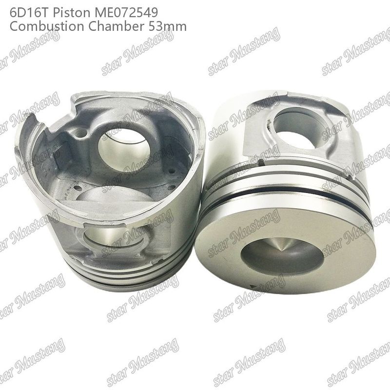 6D16T-24V κινητήρα Πιστονικό θάλαμο Μέγεθος 53mm 3kx2.5x4mm Τρύπα πιν 38mm ME072549 Για ανταλλακτικά κινητήρα Mitsubishi