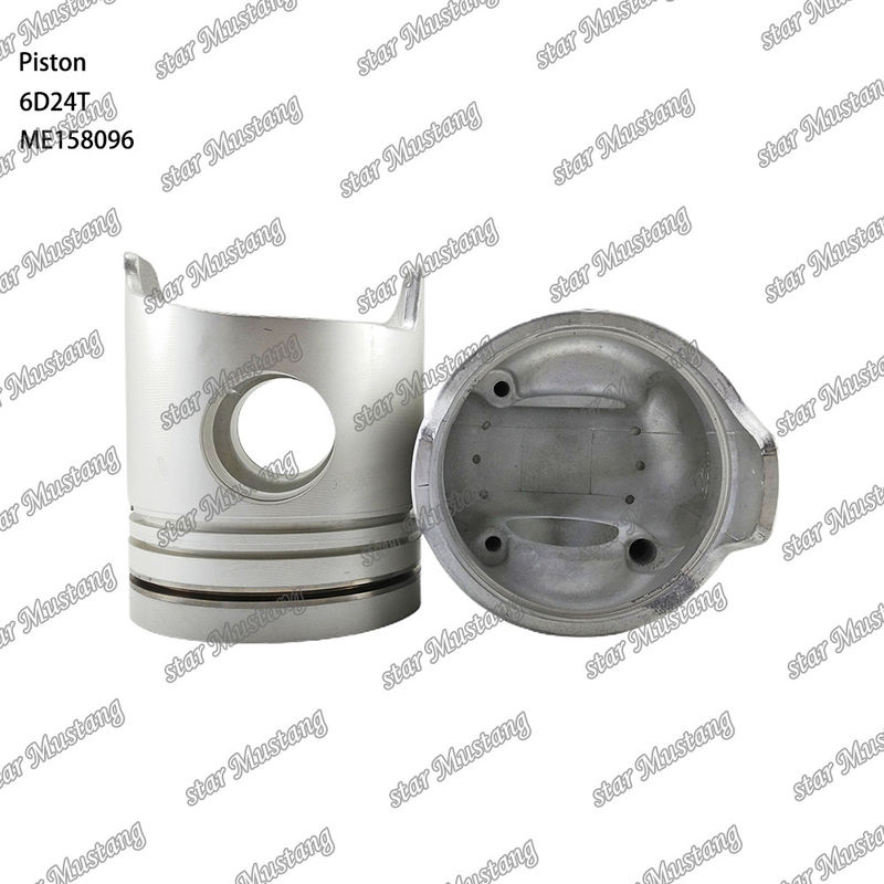 6D24T Μηχανικός θάλαμος έμβολο Μέγεθος 69mm 3.3Kx3x4mm ME158096 Για ανταλλακτικά κινητήρα Mitsubishi