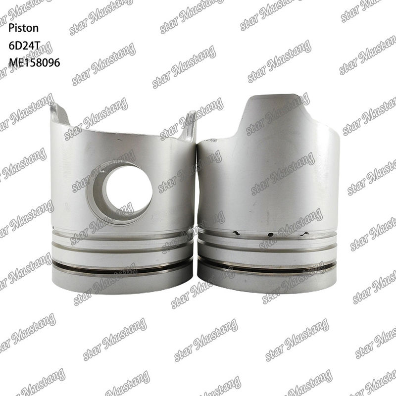 6D24T Μηχανικός θάλαμος έμβολο Μέγεθος 69mm 3.3Kx3x4mm ME158096 Για ανταλλακτικά κινητήρα Mitsubishi