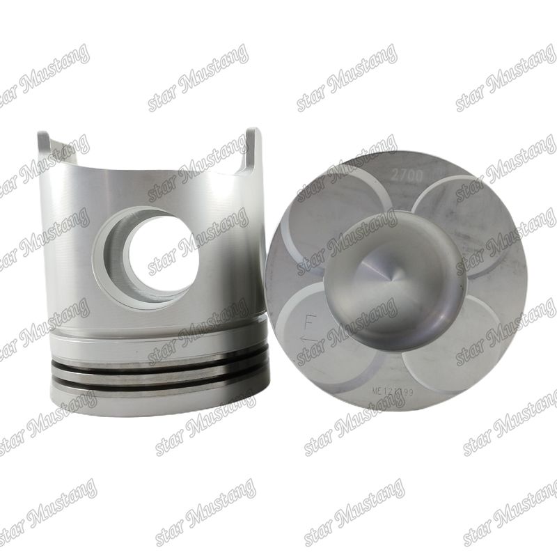 6D40 Μηχανικός θάλαμος έμβολο Μέγεθος 72mm ME121199 ME121778 Για ανταλλακτικά κινητήρα Mitsubishi