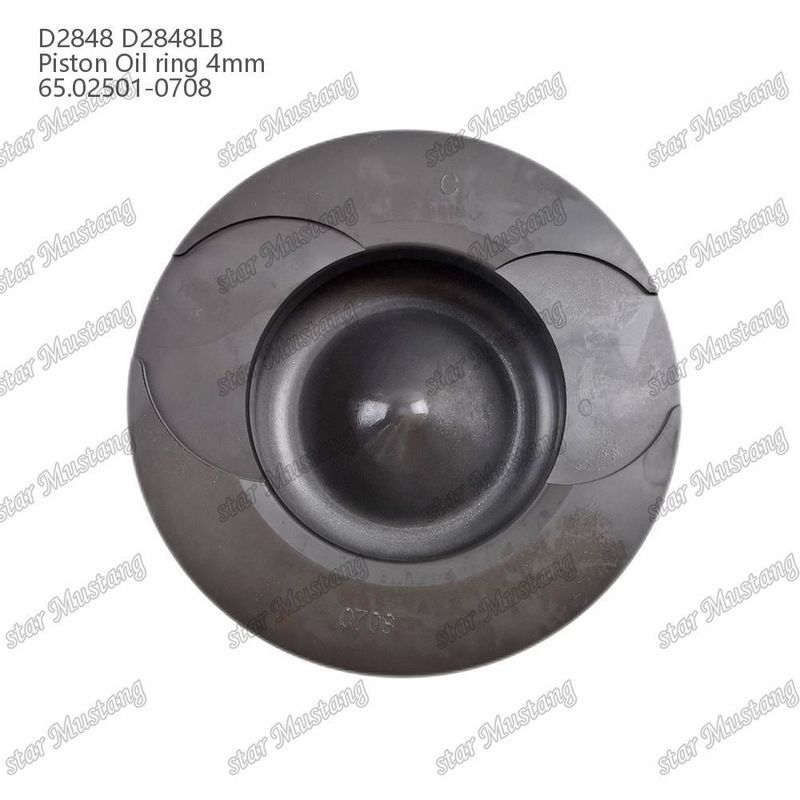 Πιστόν D2848 D2848LB Δαχτυλίδι ελαίου 4mm 65.02501-0708 Για εξαρτήματα επισκευής κινητήρων ντίζελ Doosan