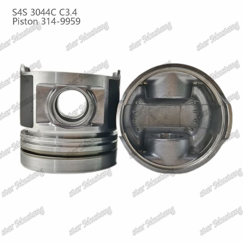 S4S 3044C C3.4 825 Μηχανής Πιστόν Αλφινικό θάλαμο Μέγεθος 53mm 60mm Πετρελαιοειδές δαχτυλίδι 4mm 314-9959 Για ανταλλακτικά κινητήρα Mitsubishi