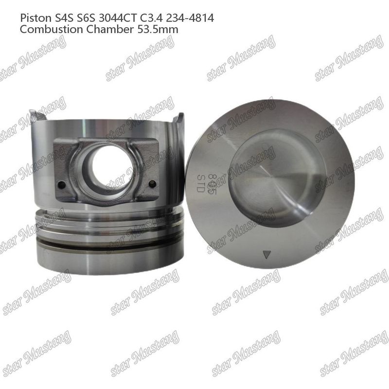 S4S S6S 3044CT C3.4 Μηχανής Πιστόν Αλφαινοειδής Θάλαμος Μέγεθος 53,5mm Ραχίο πετρελαίου 4,5mm 234-4814 Για ανταλλακτικά κινητήρα Mitsubishi