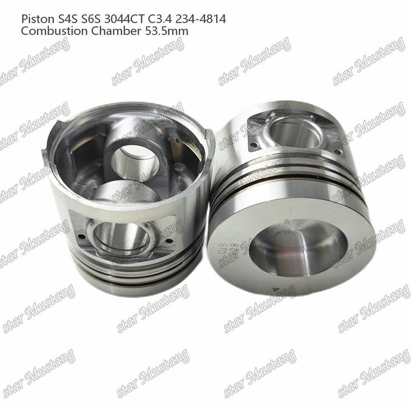 S4S S6S 3044CT C3.4 Μηχανής Πιστόν Αλφαινοειδής Θάλαμος Μέγεθος 53,5mm Ραχίο πετρελαίου 4,5mm 234-4814 Για ανταλλακτικά κινητήρα Mitsubishi