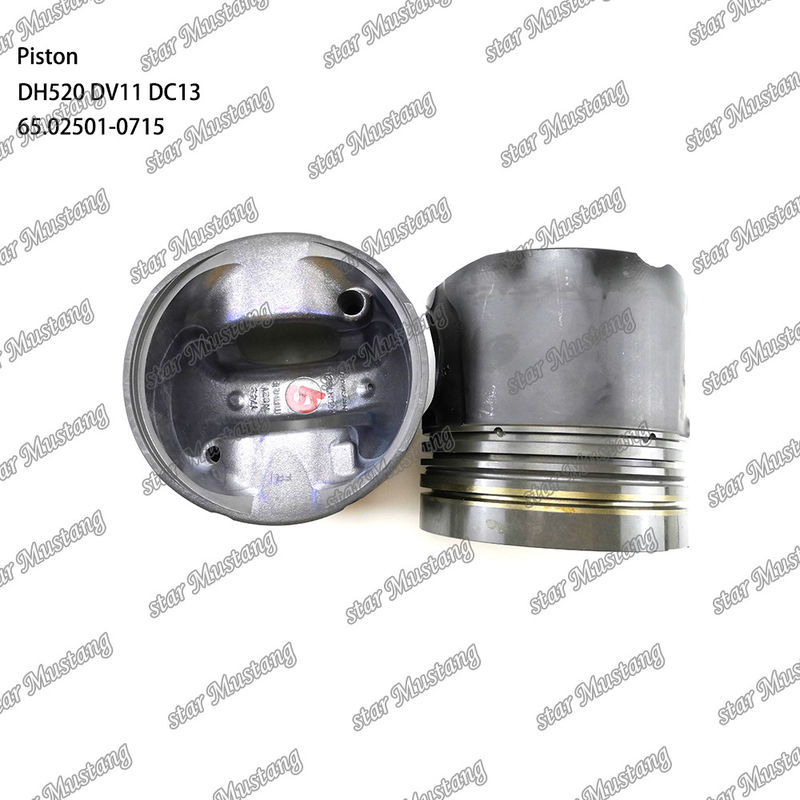 Πιστόν DH520 DV11 DC13 65.02501-0715 Για εξαρτήματα επισκευής κινητήρων ντίζελ Doosan