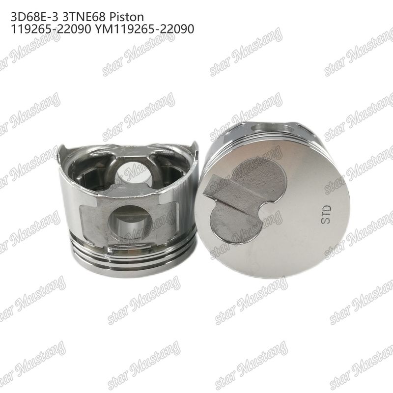 Πιστόν 3D68E-3 3TNE68 Υψόμετρο 53mm 119265-22090 YM119265-22090 Για εξαρτήματα επισκευής κινητήρων ντίζελ Yanmar