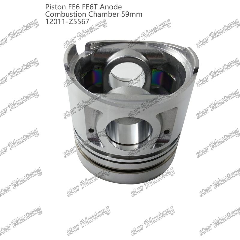 FE6 FE6T Μηχανής Κεφάλαιο έμβολο Μέγεθος 59mm 3x2x4mm 12011-Z5567 Για ανταλλακτικά κινητήρα Nissan