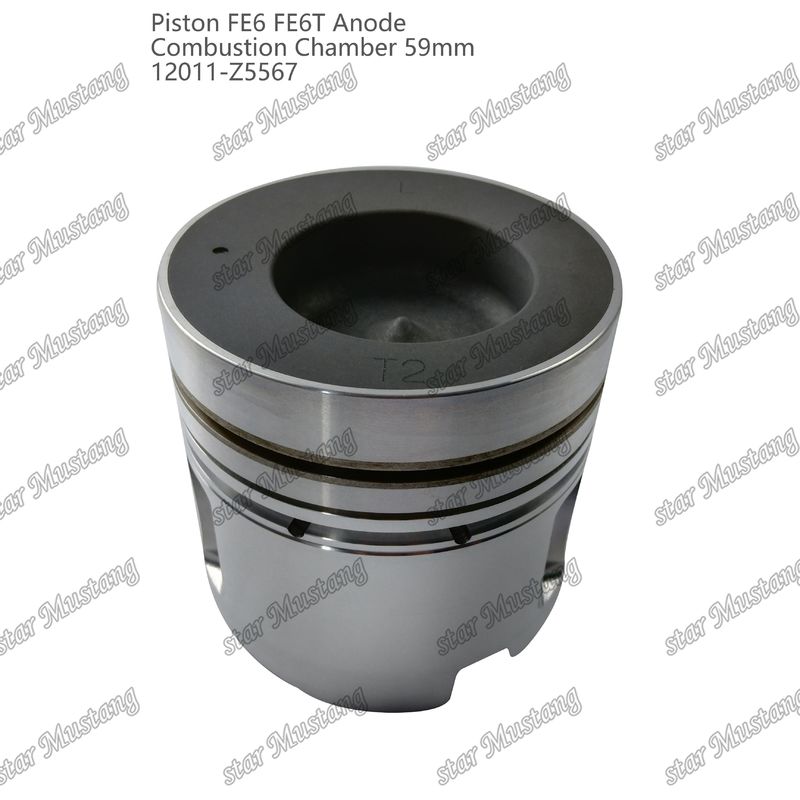 FE6 FE6T Μηχανής Κεφάλαιο έμβολο Μέγεθος 59mm 3x2x4mm 12011-Z5567 Για ανταλλακτικά κινητήρα Nissan